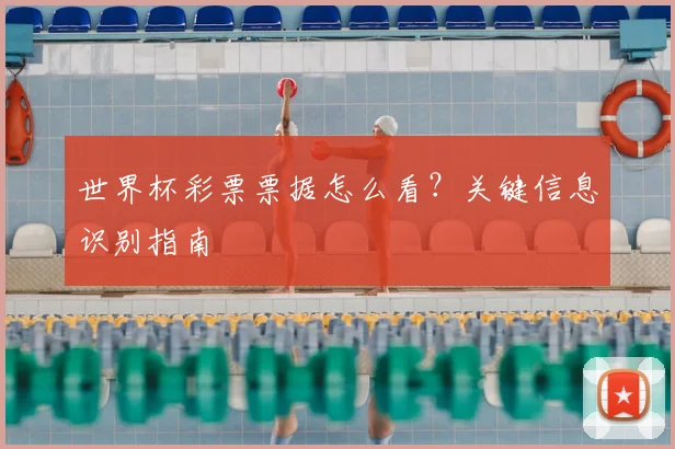 世界杯彩票票据怎么看？关键信息识别指南